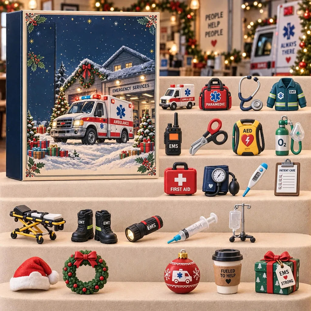 Advent Calendar Acrylic Ambulance Design