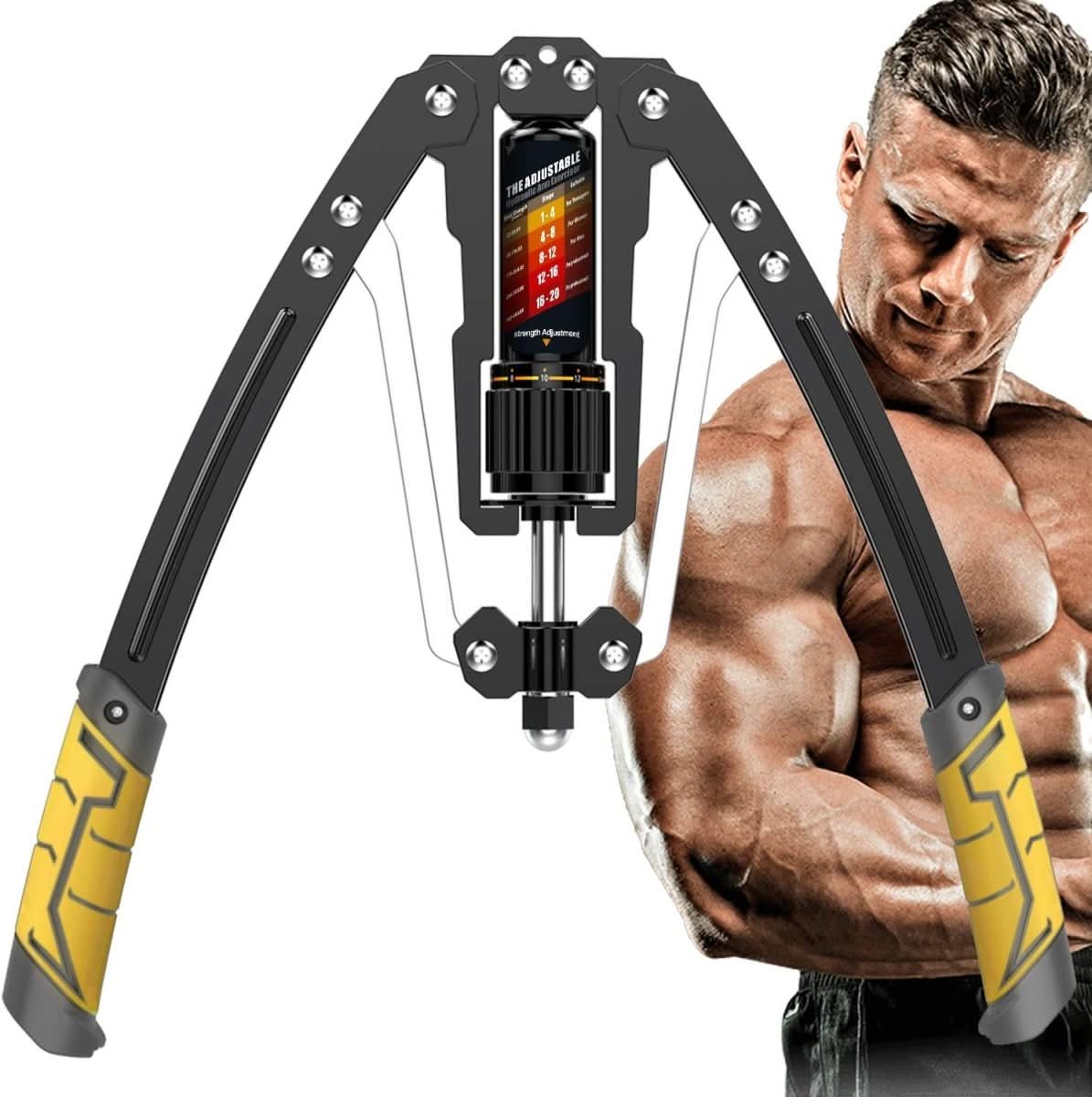 Arm Trainer Adjustable Hydraulic Resistance 22-441 Lb