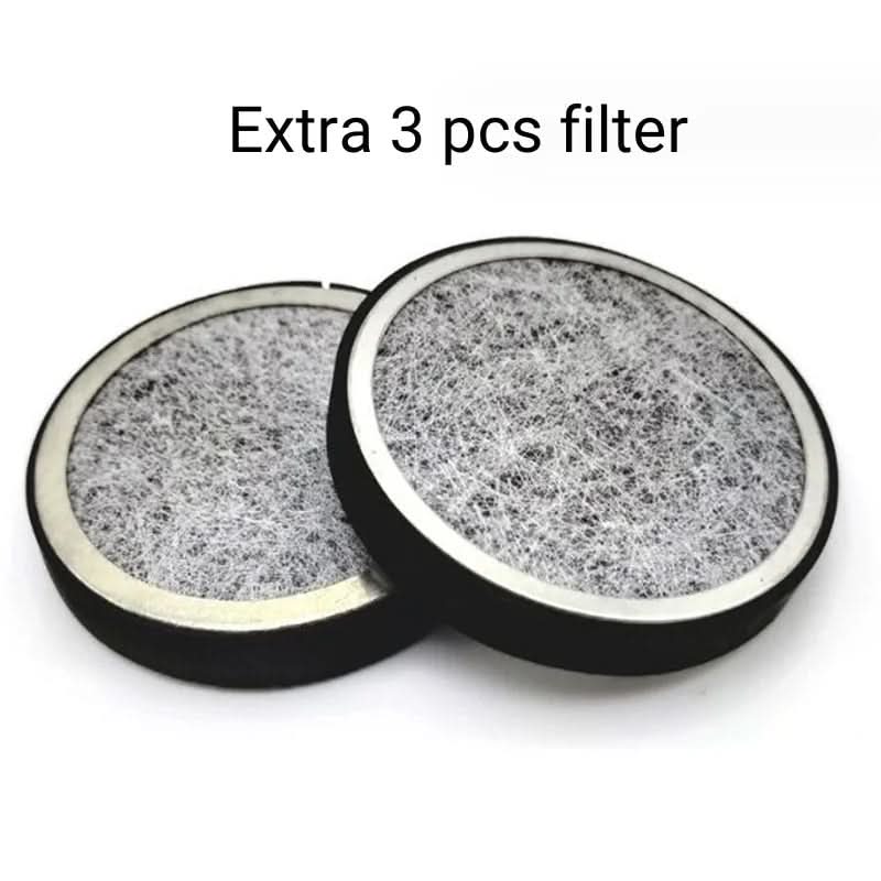 Ashtray USB Rechargeable Activated Carbon Filter & Ionizer