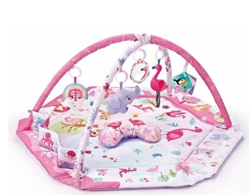 Baby Play Mat 8-in-1 6 Detachable Sensory Toys