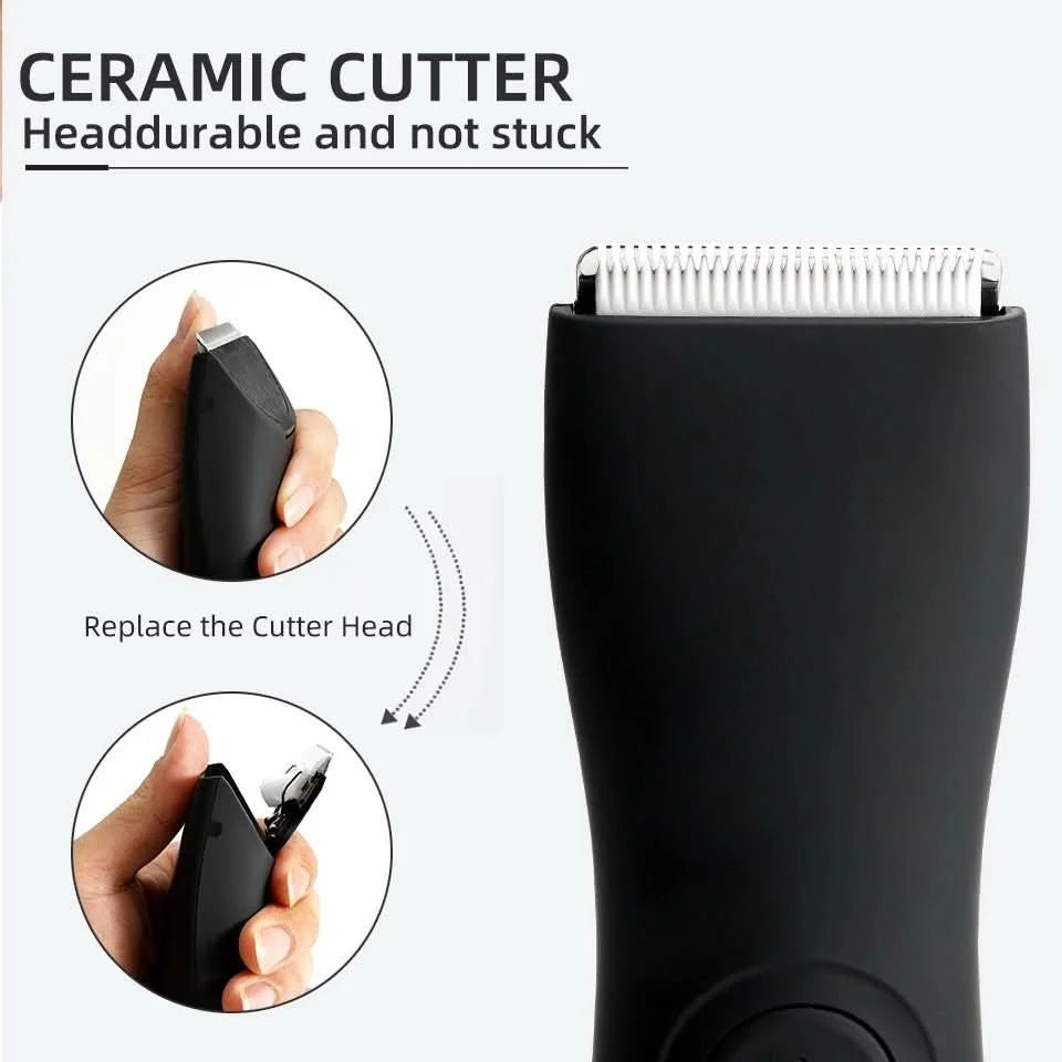 Beard Trimmer Stainless Steel Blades Wet & Dry 90-Minute Cordless Runtime