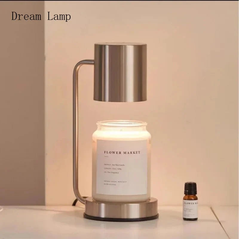 Candle Warmer Lamp Flame-Free Wax Melting Ambient Light