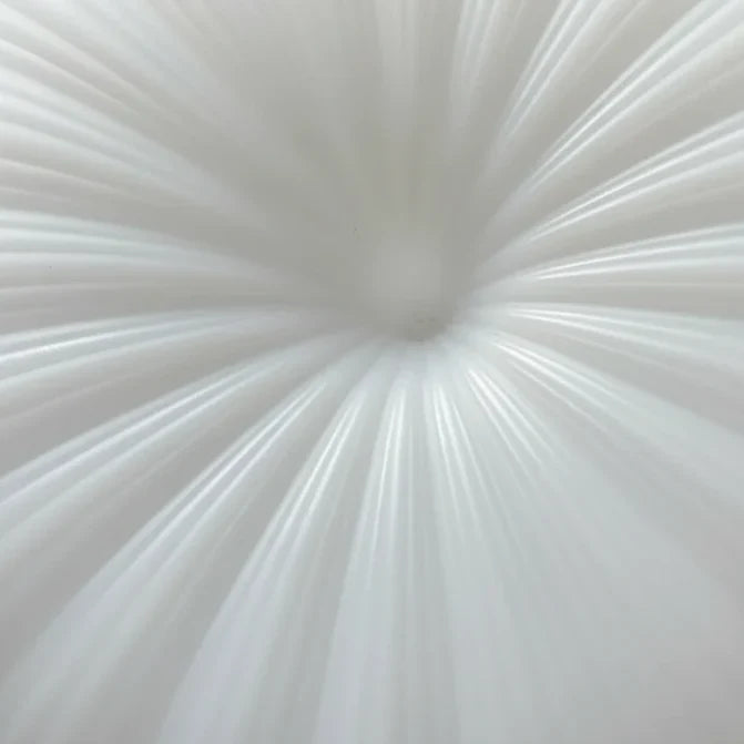 Ceiling Light Pleated Integrated LED Flush Mount Warm White