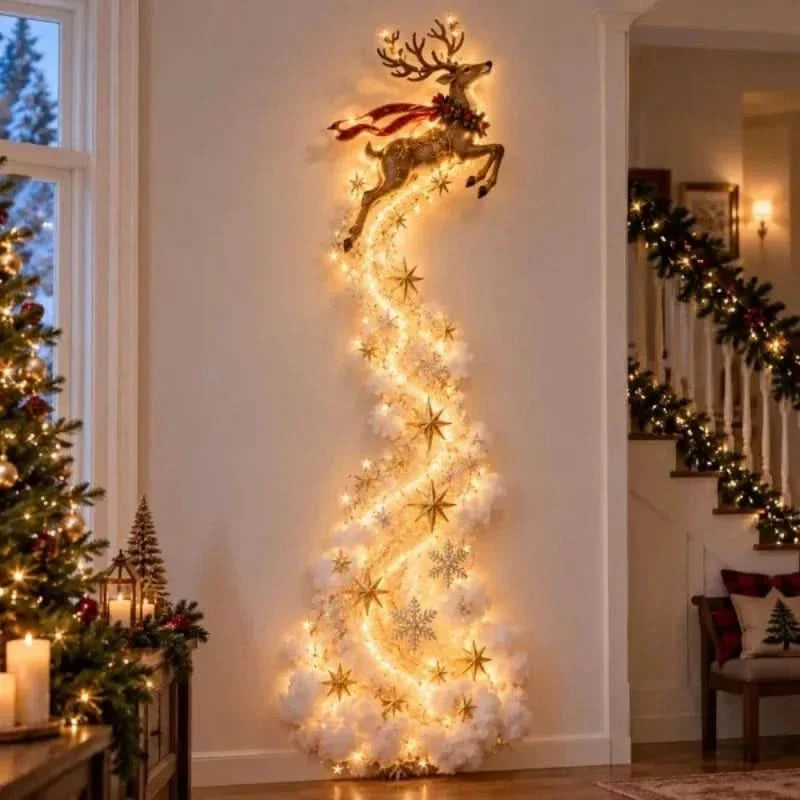 Christmas Wall Light LED Festive Designs Space-Saving