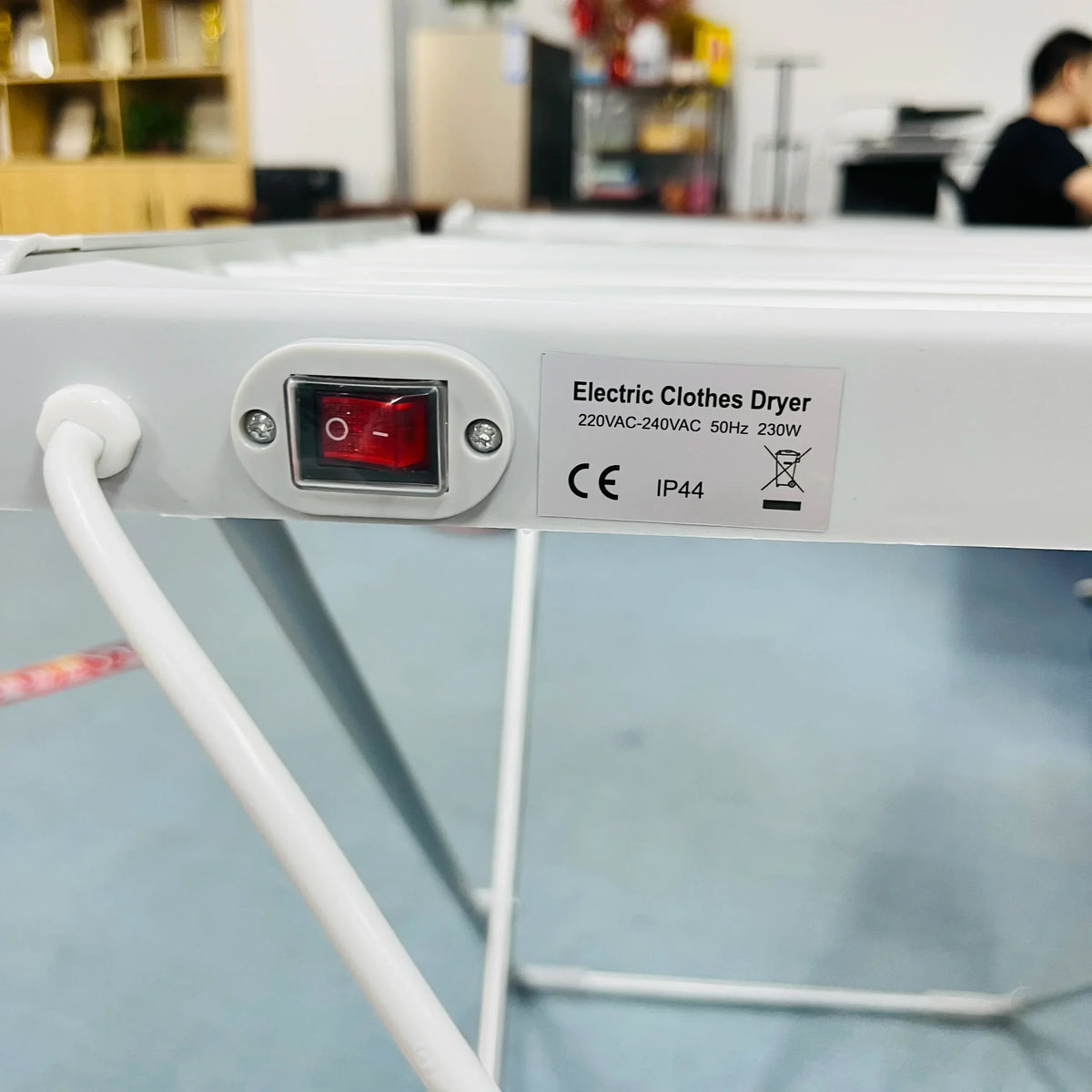 Clothes Drying Rack Heated Foldable Aluminum
