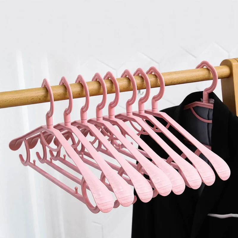 Clothes Hanger Non-Slip Lightweight Plastic Space-Saving