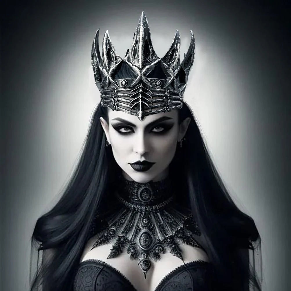 Crown Tiara Pointed Metal Lightweight