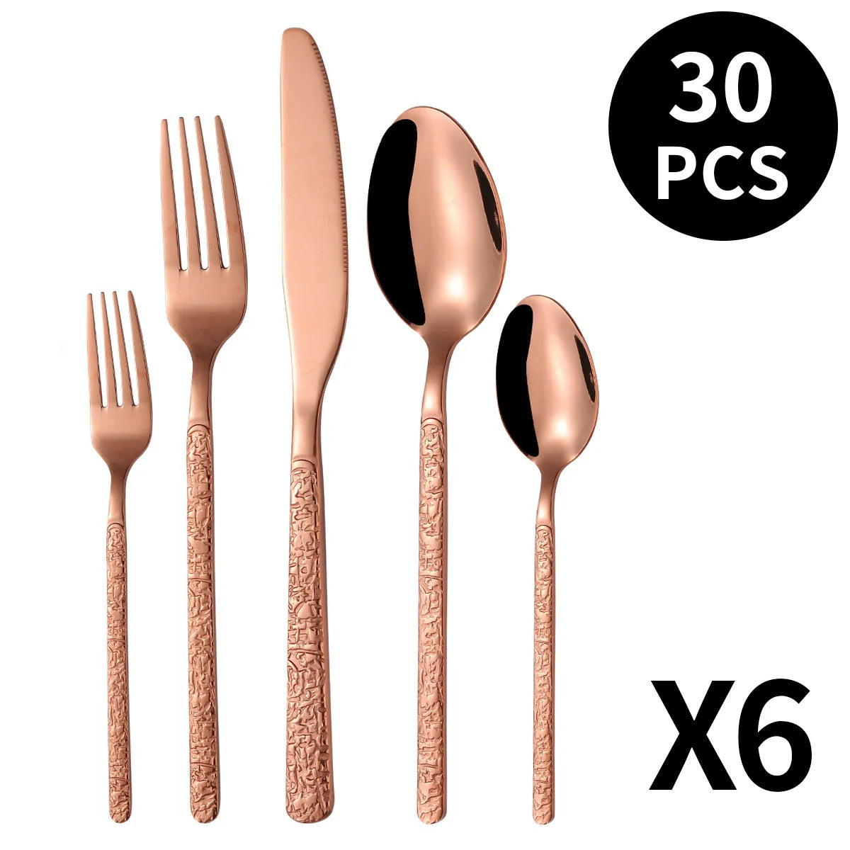 Cutlery Set Stainless Steel Dishwasher-Safe Nordic Design