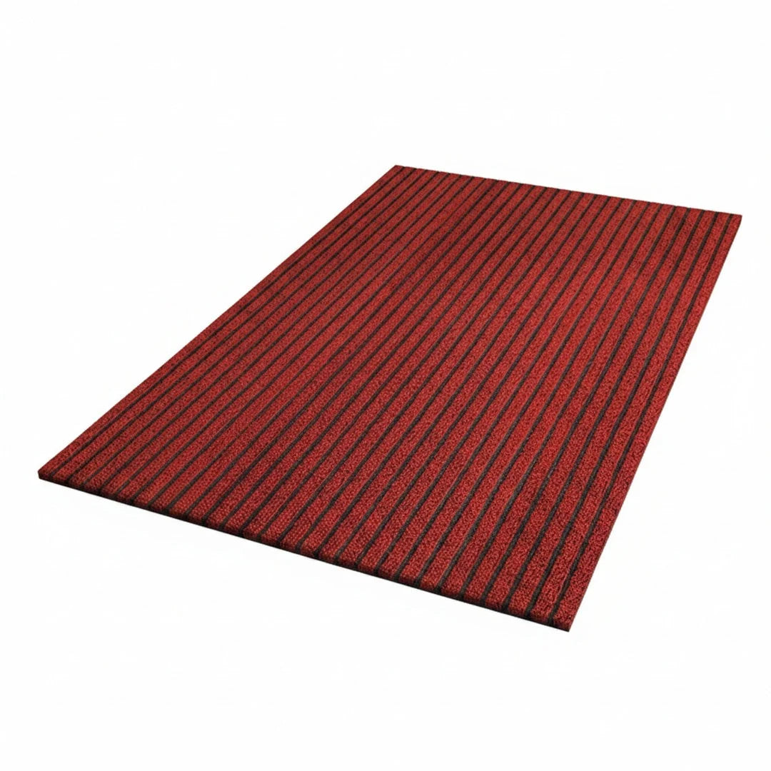 Doormat Striped Non-Slip Weather-Resistant Indoor & Outdoor