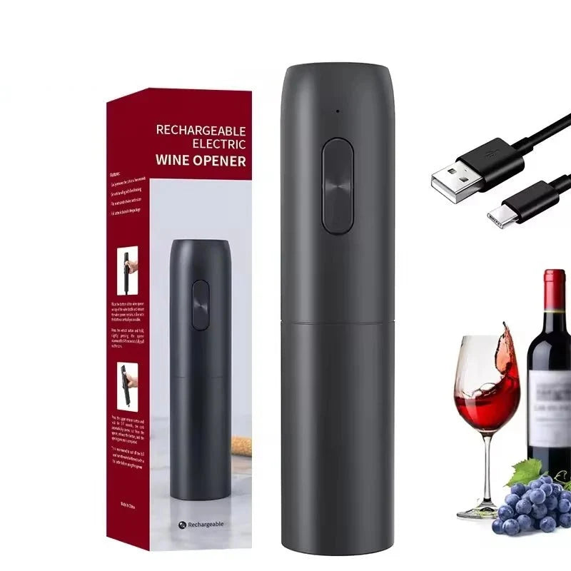 Electric Wine Opener Rechargeable 4-in-1 Set