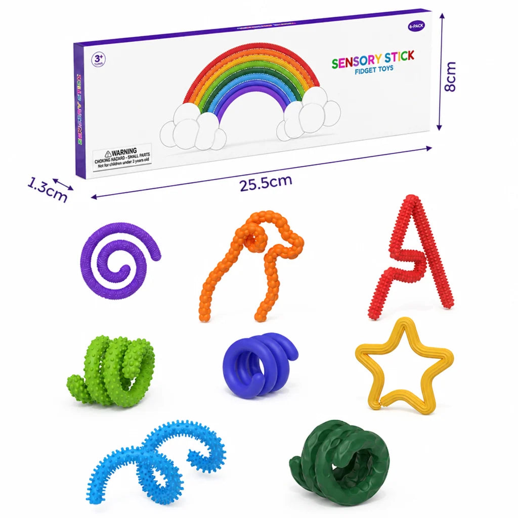 Fidget Sticks Flexible Compact Lightweight