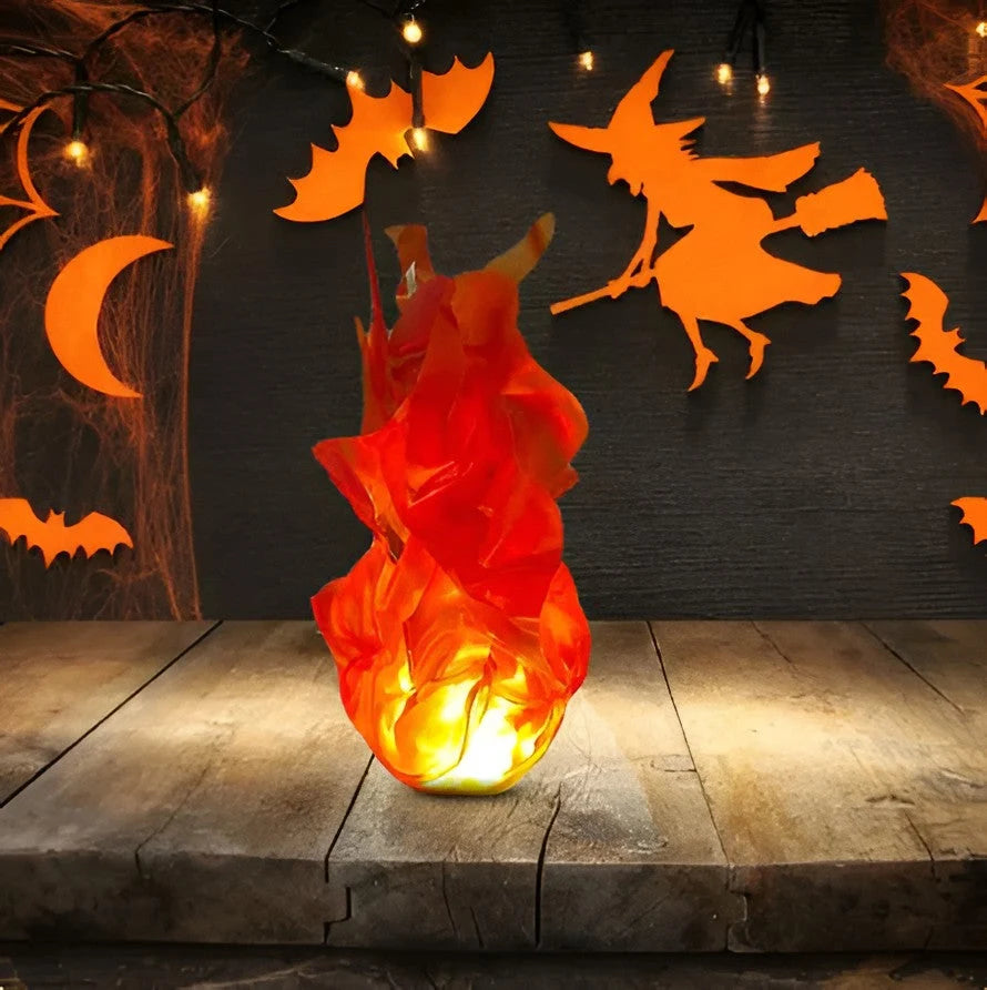 Fireball Costume Prop LED Battery-Powered Floating Effect
