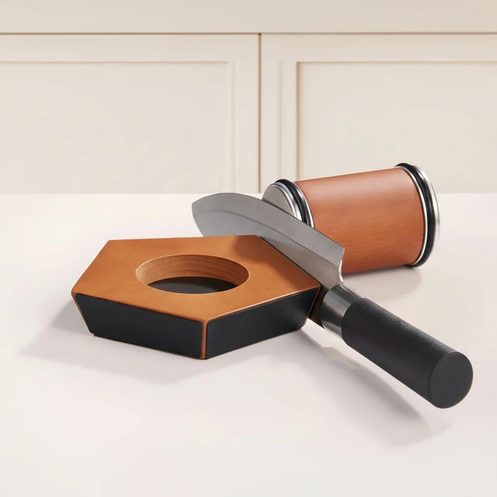Knife Sharpener Diamond Rolling System Five Adjustable Angles
