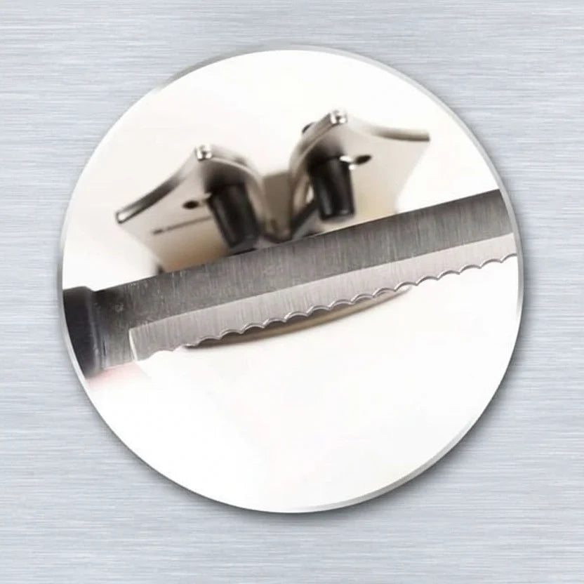 Knife Sharpener Tungsten Carbide for Straight & Serrated Blades
