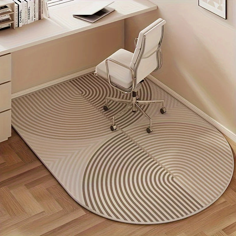 Office Floor Mat Soft Fabric Ergonomic Non-Slip Backing