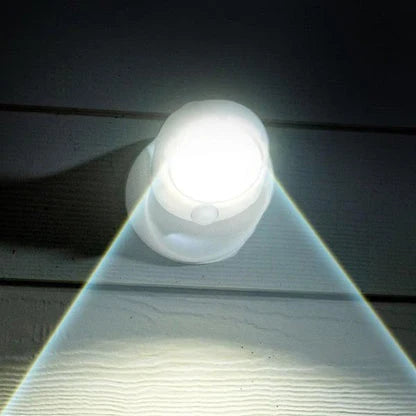 Outdoor Motion Sensor Light Battery-Powered Weatherproof Magnetic Mount