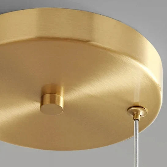 Pendant Light Hand-Blown Tinted Glass Integrated LED