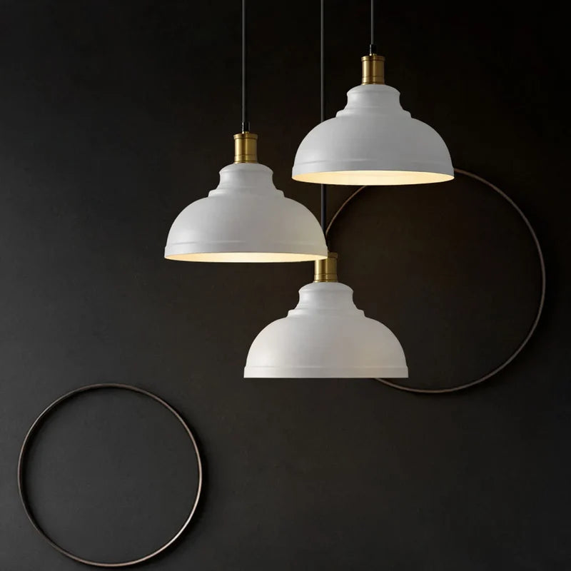 Pendant Light Industrial Iron Adjustable Hanging Height
