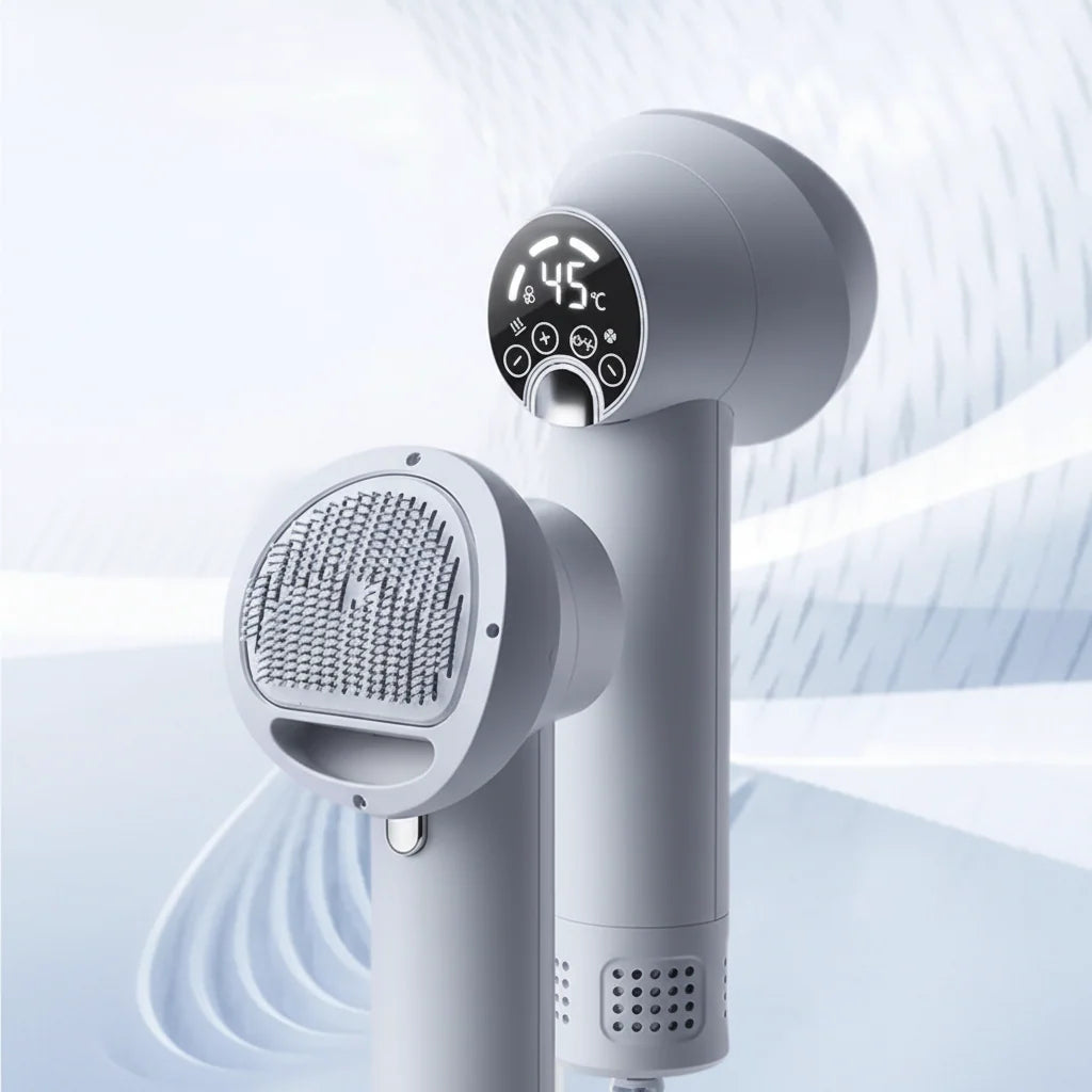 Pet Grooming Dryer Warm Air & Brush