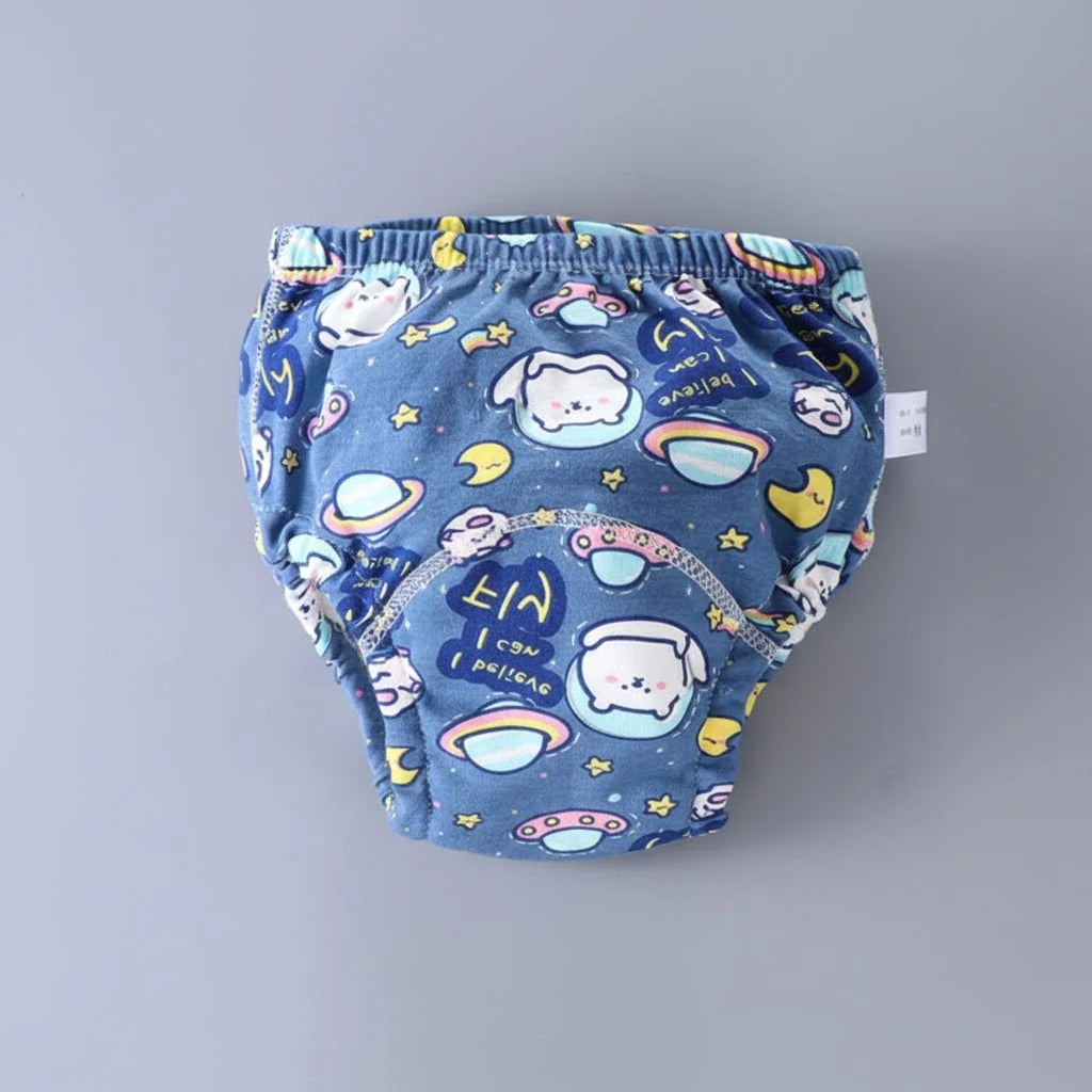 Potty Training Pants Soft Cotton Leak-Proof Machine Washable