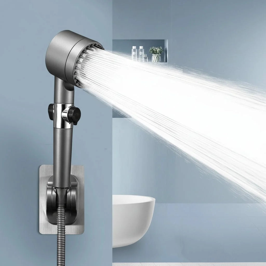 Shower Head High-Pressure Replaceable Filter Massage Function