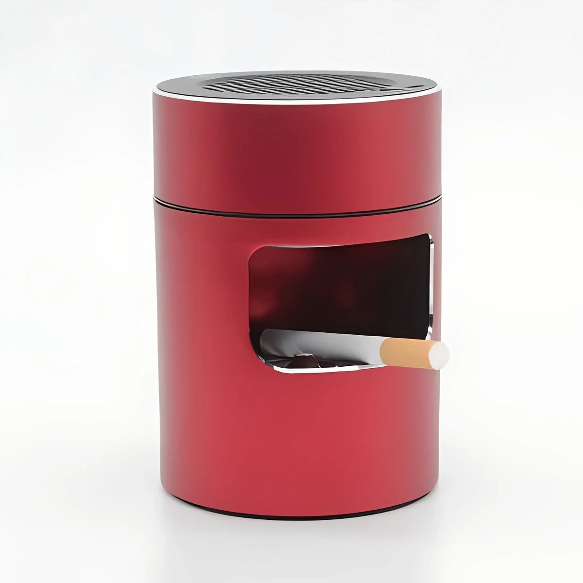 Smokeless Ashtray Magnetic Filter Adjustable Fan Built-In Lighter