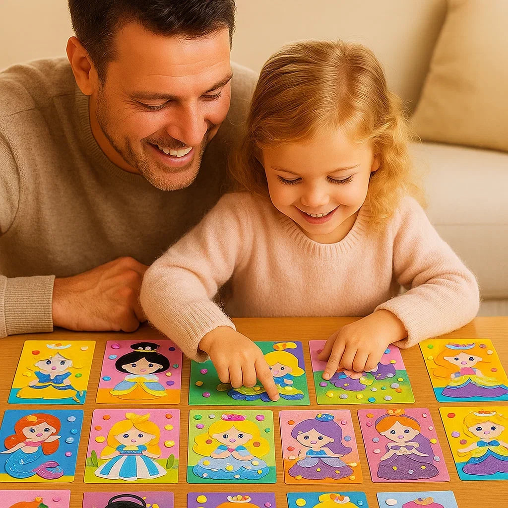 Sticker Activity Set Numbered Matching Peel-and-Stick