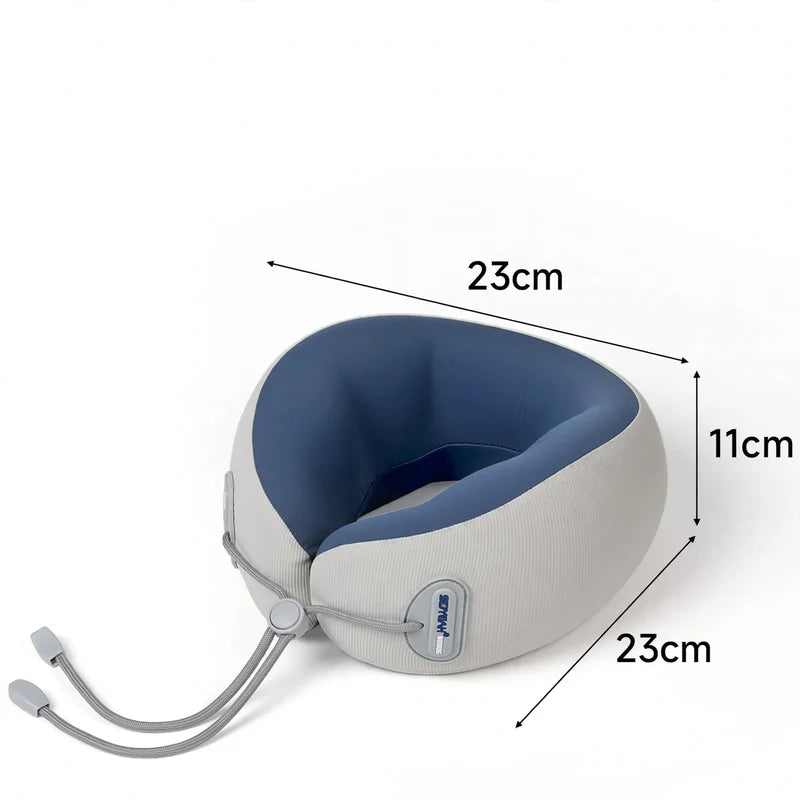 Travel Neck Pillow Memory Foam U-Shaped Support Lightweight Portable