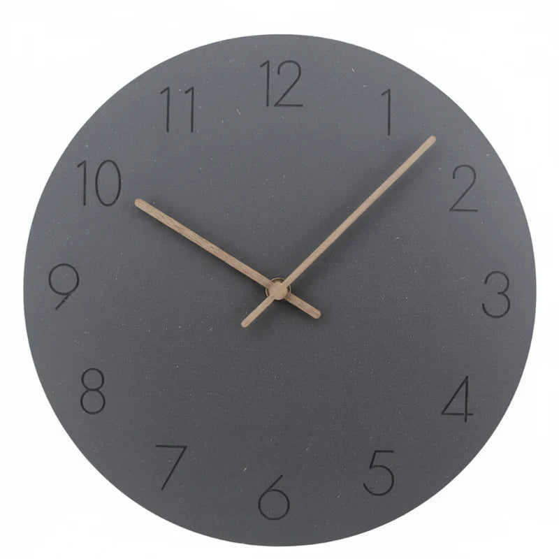 Wall Clock Silent Movement Minimalist Nordic Design