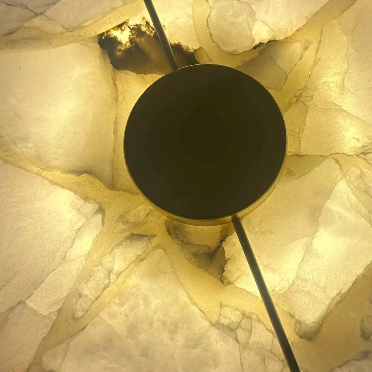 Wall Light Natural Stone Integrated LED Diffused Glow