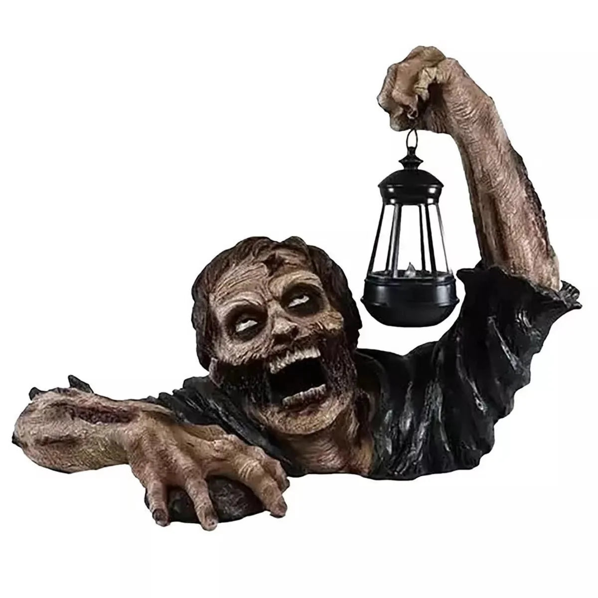 Zombie Wall Decoration 3D Crawling Design LED Lantern