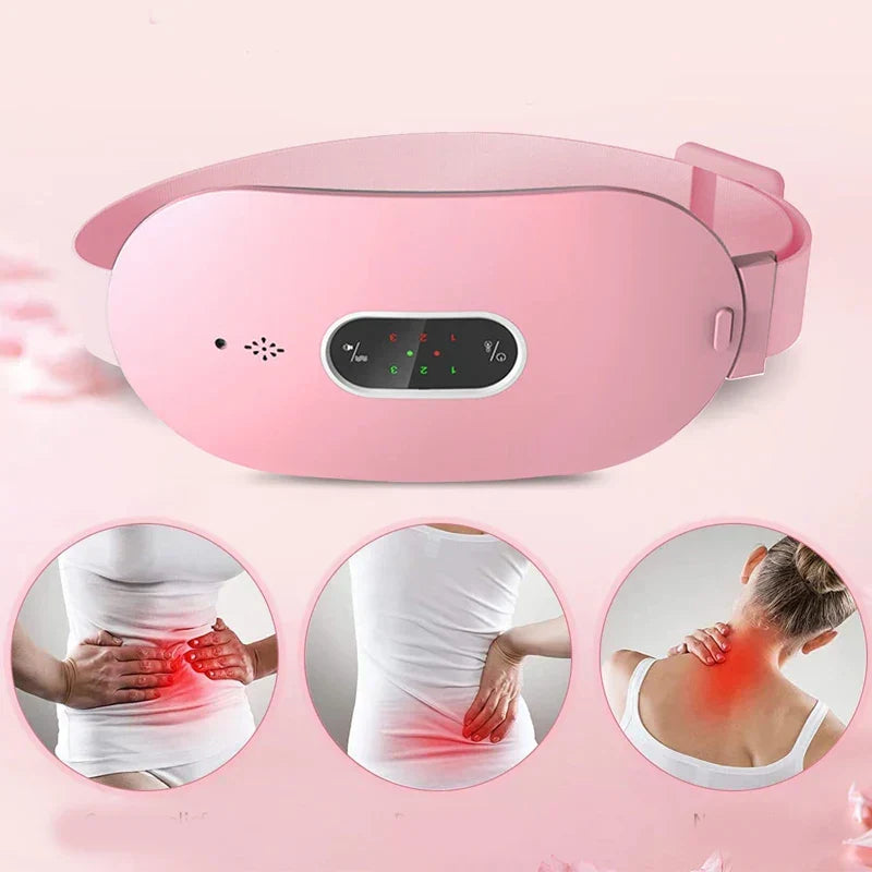 Abdominal Heating Pad Graphene Heat & Vibration USB Rechargeable