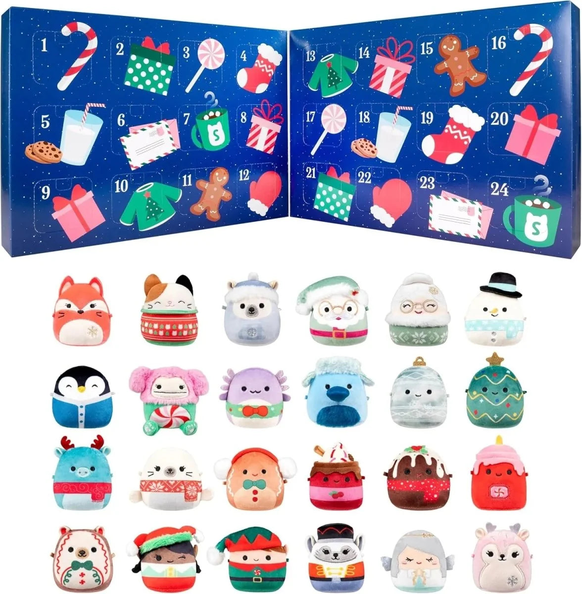 Advent Calendar 24 Collectible Mini Figures