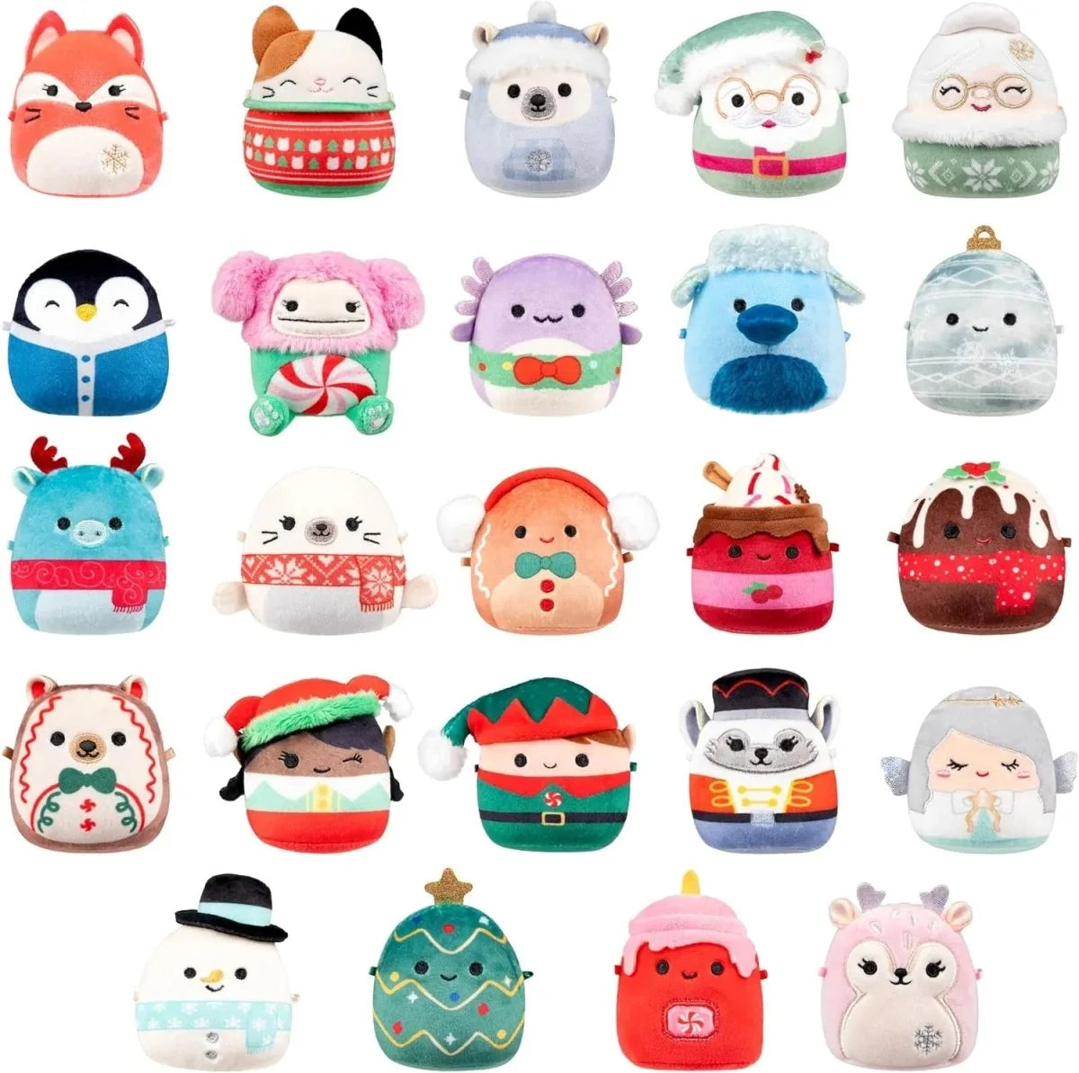 Advent Calendar 24 Collectible Mini Figures