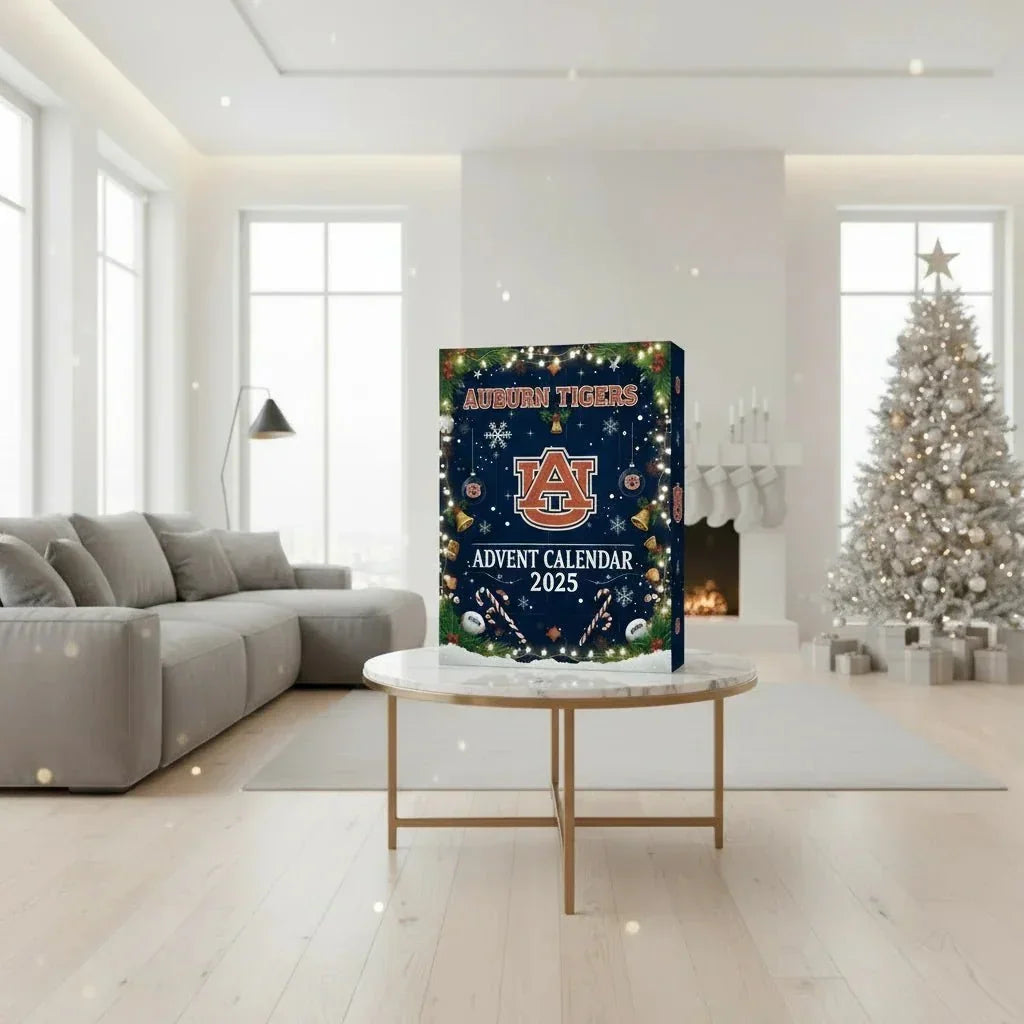 Advent Calendar 25 Numbered Compartments Freestanding Design