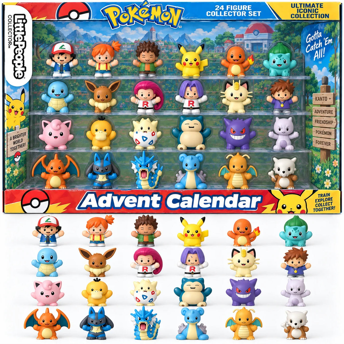 Advent Calendar Acrylic 24-Day Blind Box