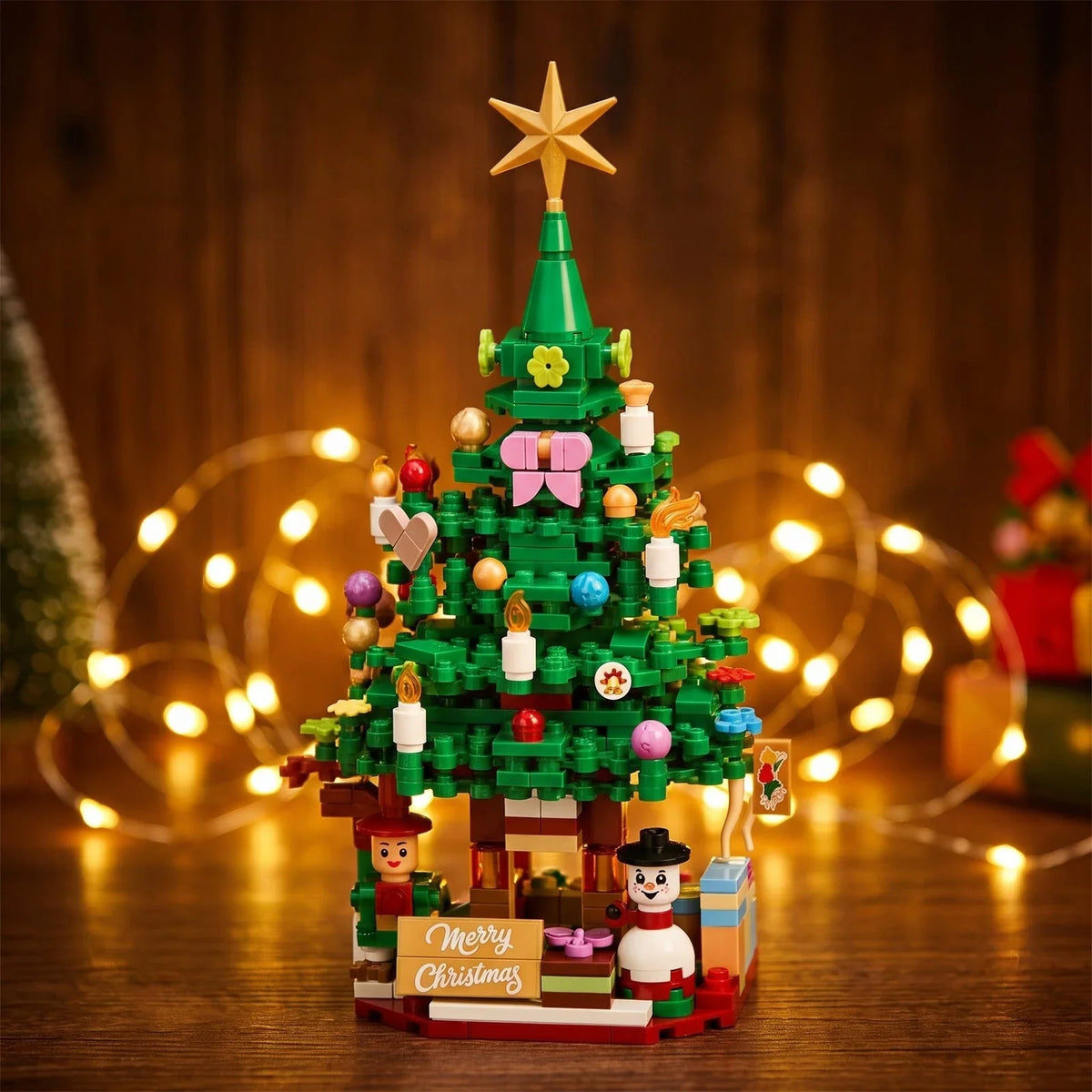 Advent Calendar Building Bricks Christmas Village 864 Pieces
