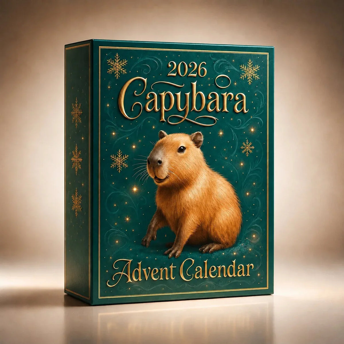 Advent Calendar Capybara-Themed 24-Day Countdown