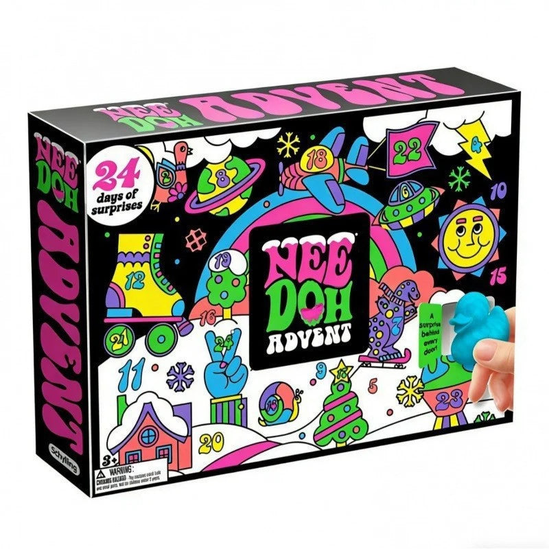 Advent Calendar Resin Squeeze Toys Surprise Set