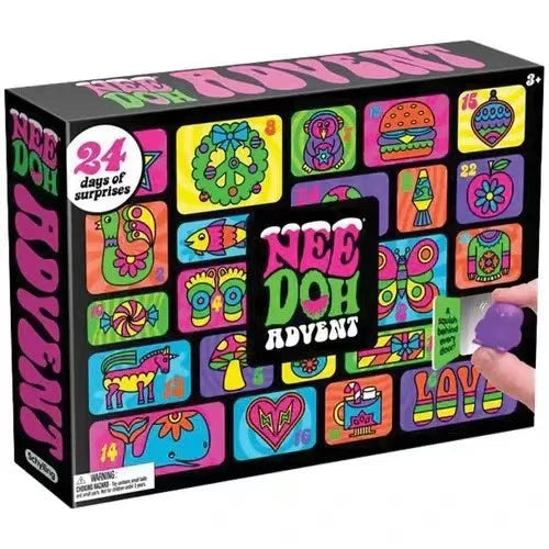 Advent Calendar Squeeze Toys Resin Holiday Countdown