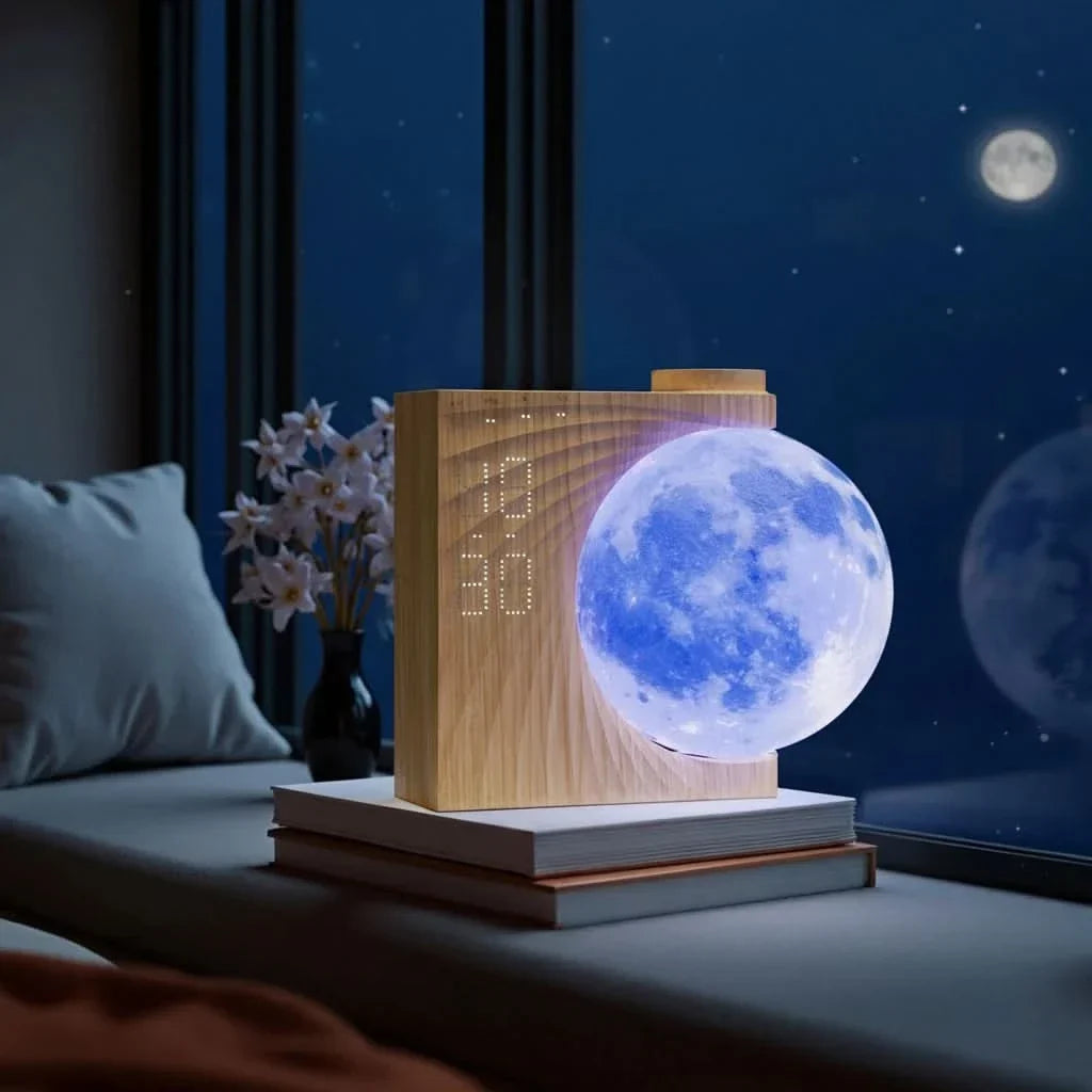 Alarm Clock Sunrise Simulation Relaxing Sleep Sounds Dimmable Display