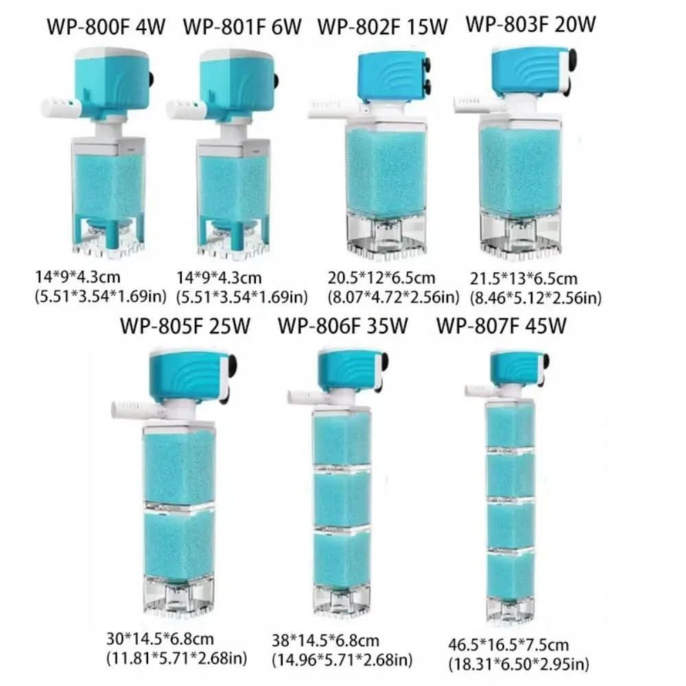 Aquarium Filter 5-in-1 Quiet Adjustable Flow
