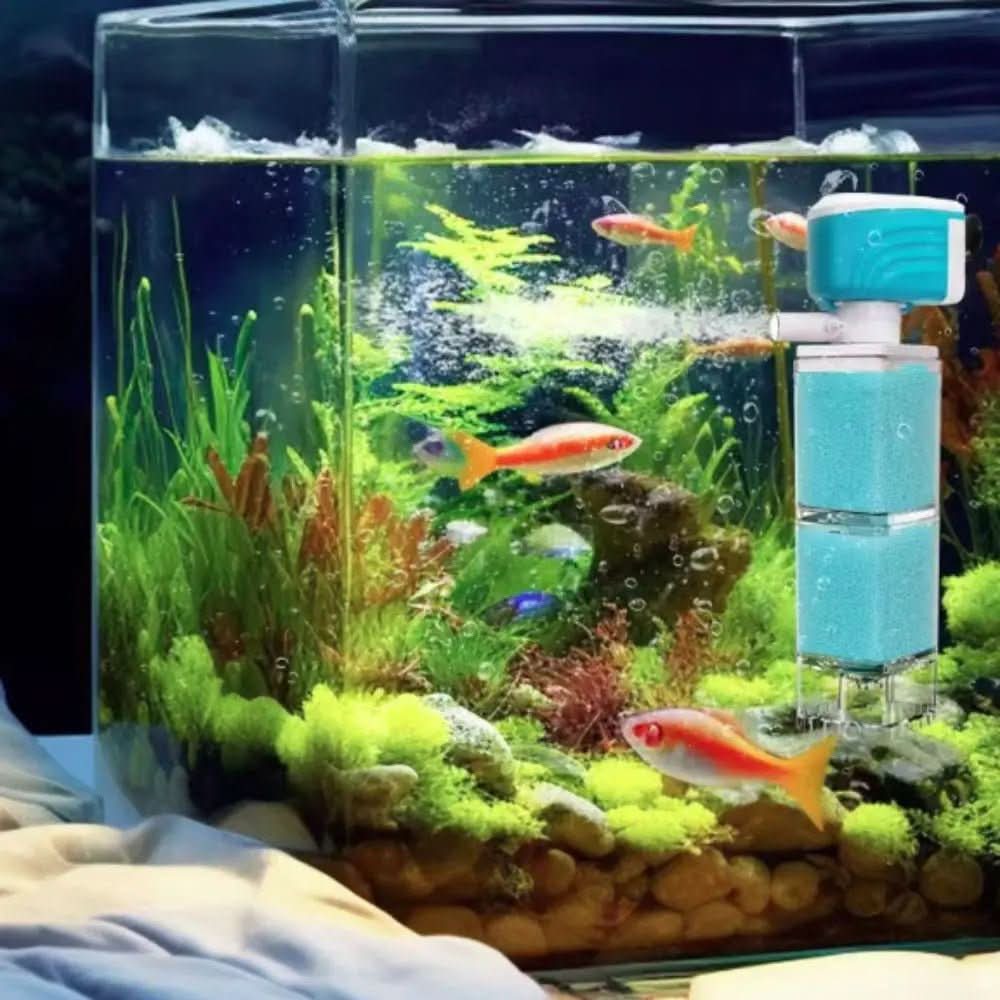 Aquarium Filter 5-in-1 Quiet Adjustable Flow