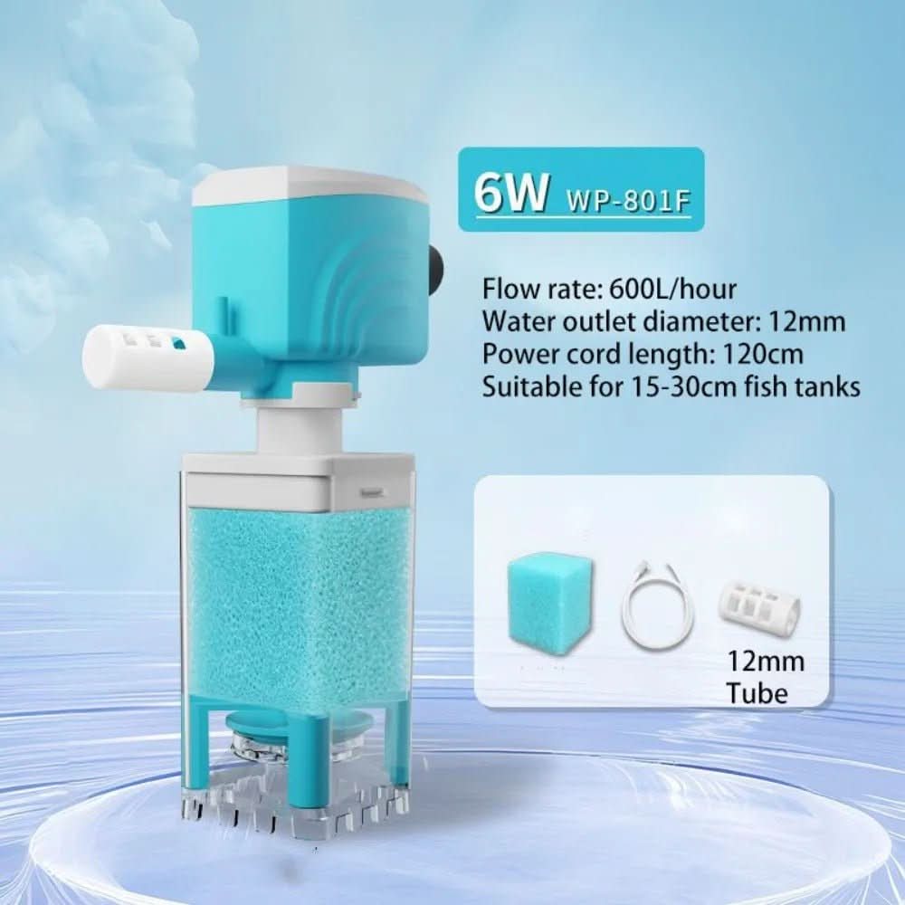 Aquarium Filter 5-in-1 Quiet Adjustable Flow