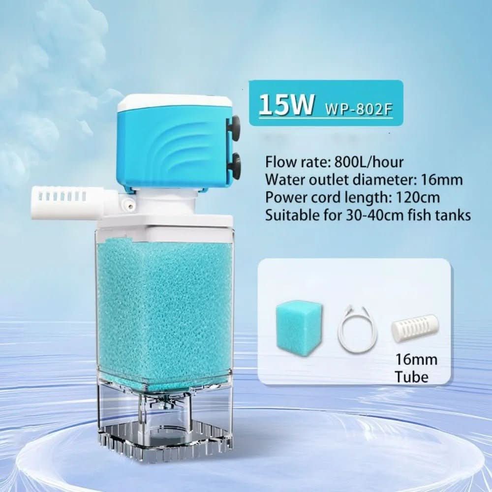 Aquarium Filter 5-in-1 Quiet Adjustable Flow