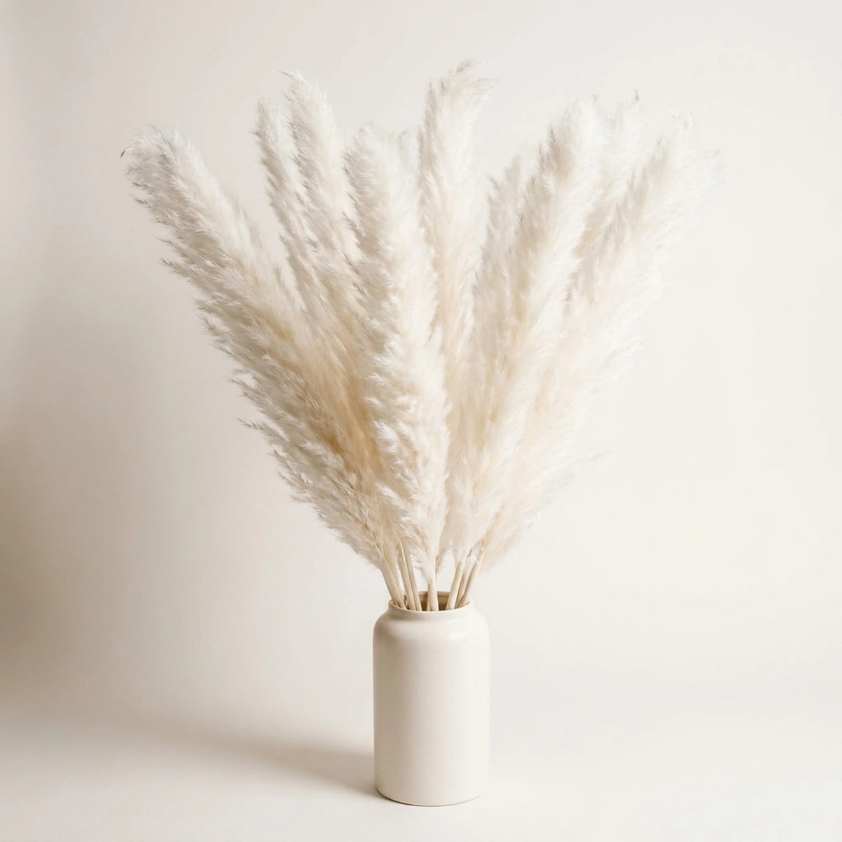 Artificial Pampas Grass Stems 25.6 Inch No Watering