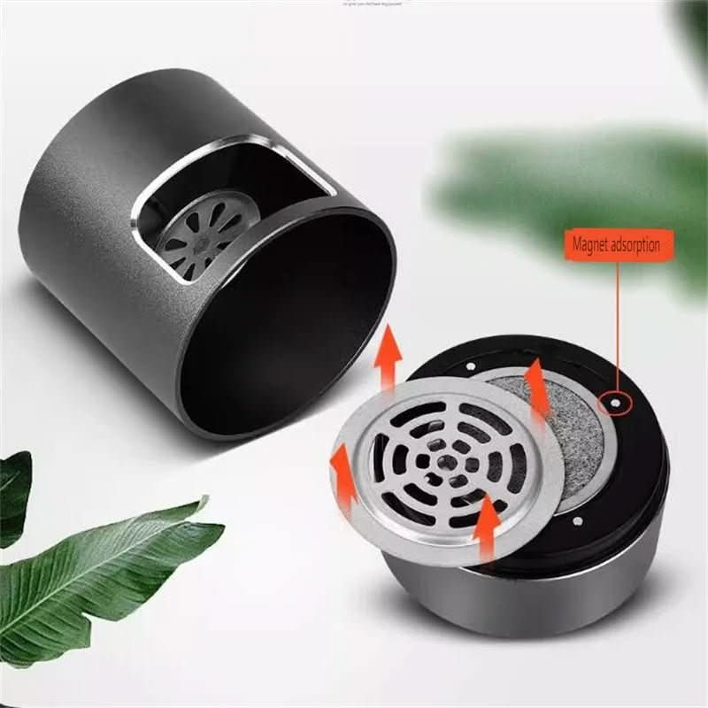Ashtray USB Rechargeable Activated Carbon Filter & Ionizer