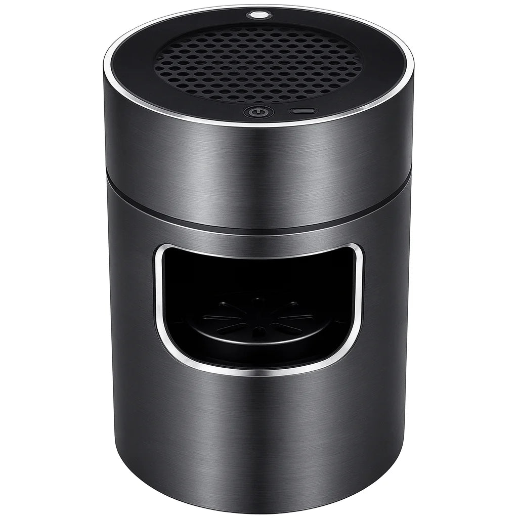 Ashtray USB Rechargeable Activated Carbon Filter & Ionizer