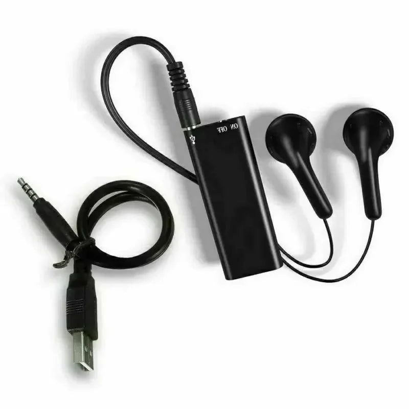 Audio Recorder Voice-Activated Magnetic Mount