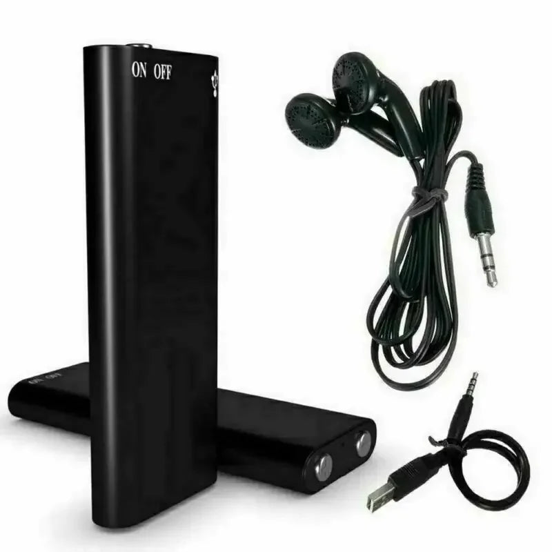 Audio Recorder Voice-Activated Magnetic Mount